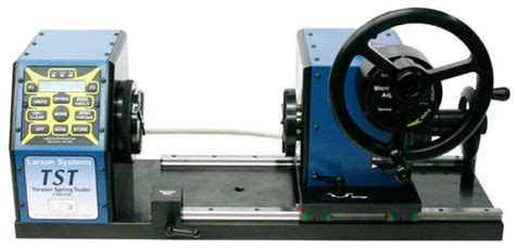 torsion spring testing machine|larson systems spring tester.